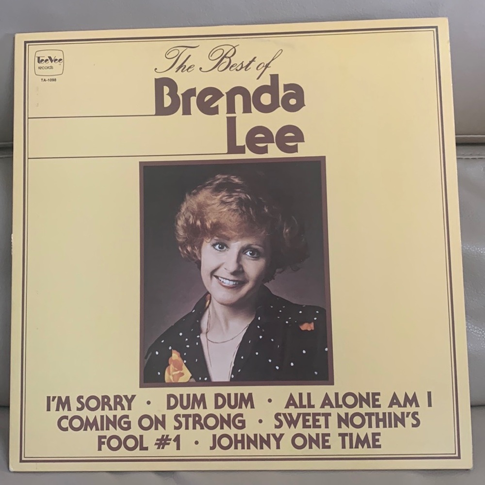 TeeVee Presents The Best of Brenda Lee 1978 Vinyl Record